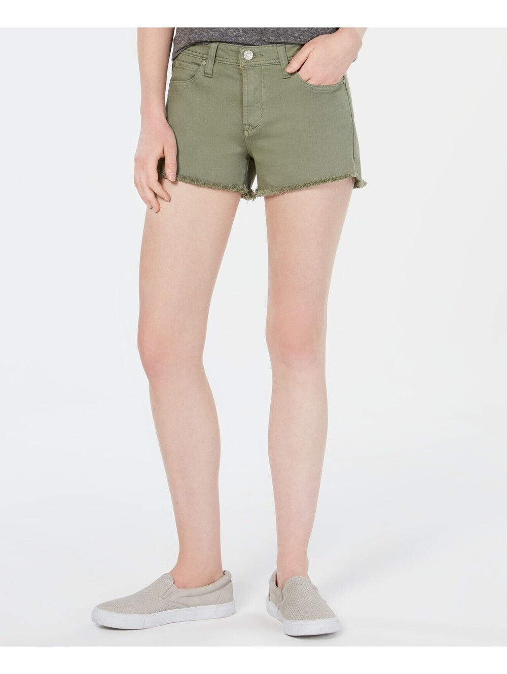 Celebrity Pink Juniors Raw Edged Colored Denim Shorts Size 0